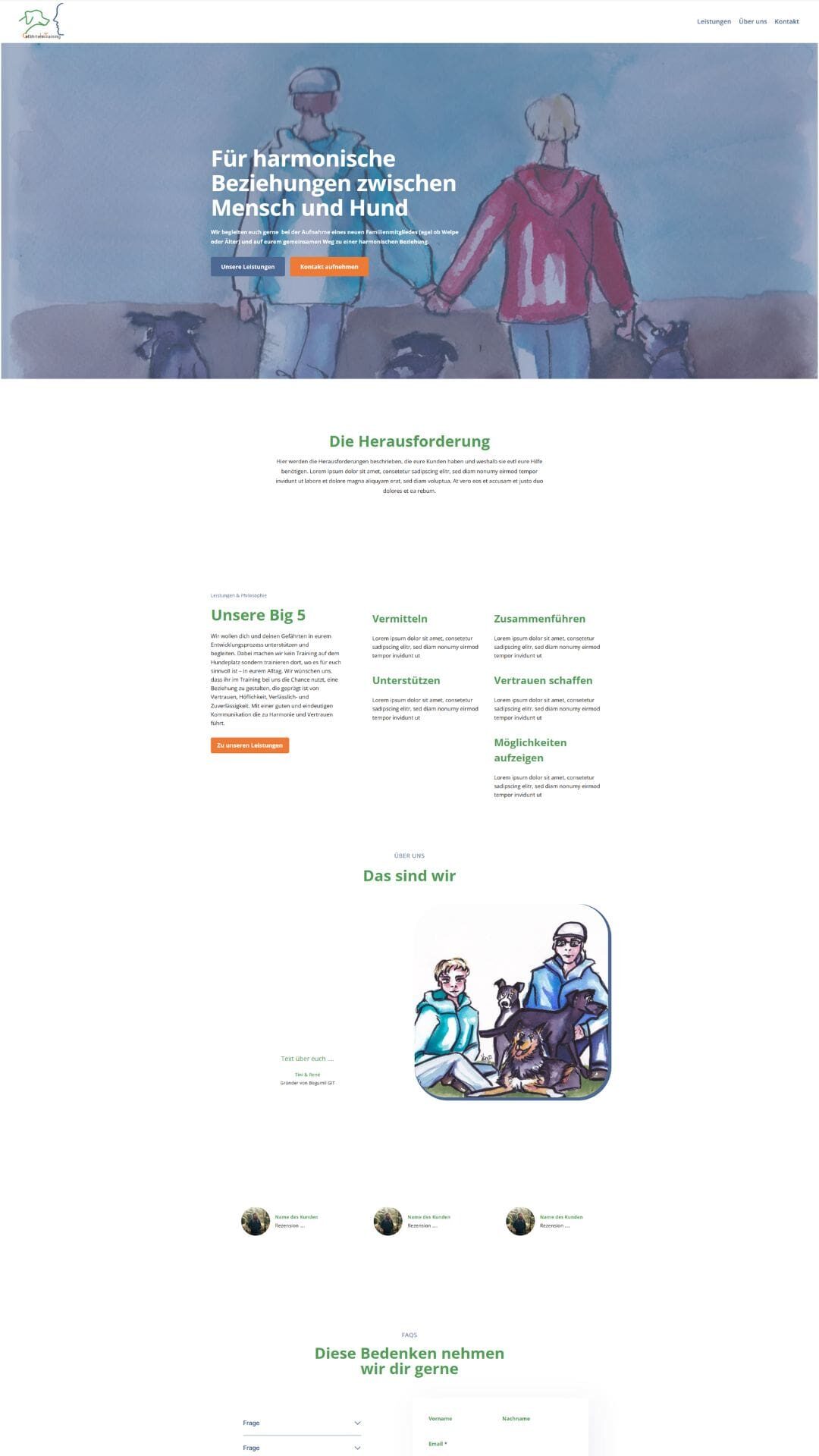 Referenz Bogumil - Gefährten im Training