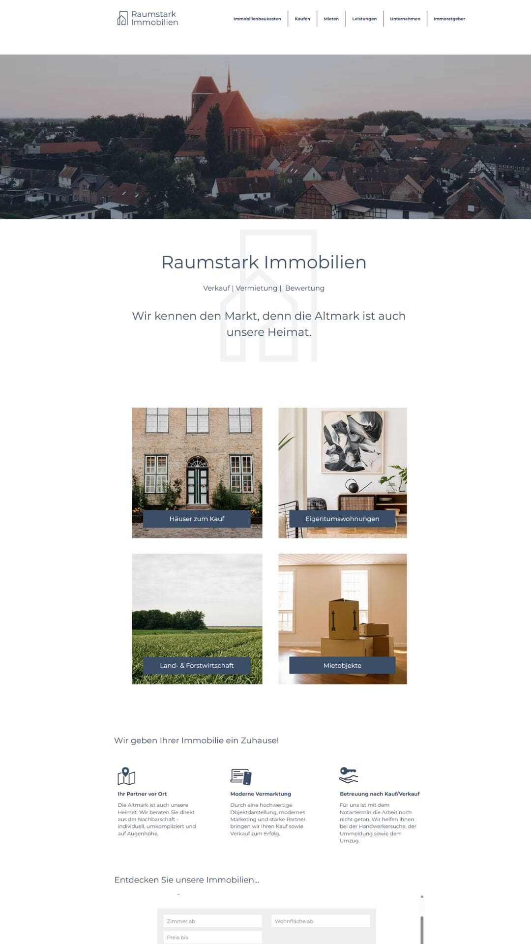 Referenz Raumstark Immobilien