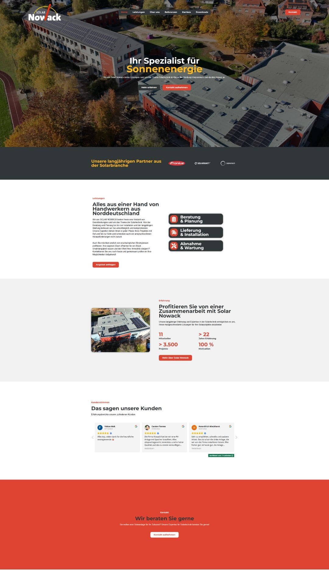 Referenz Solar Nowack